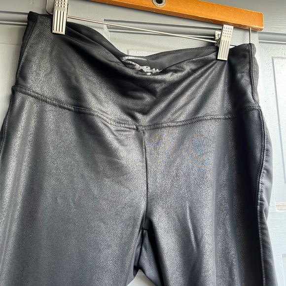 Seven 7 women’s ultra high‎ rise sculpting black leggings size M - Picture 4 of 7